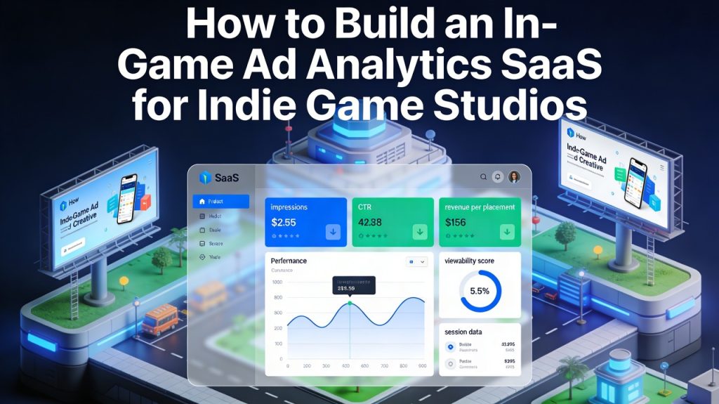 How to Build an In-Game Ad Analytics SaaS for Indie Game Studios