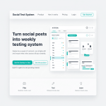AI Social Content Generator with A/B Testing