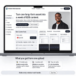 AI Long-Form to Multi-Platform Repurposing Tool