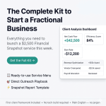 Independent Financial Analysis Consulting Kit